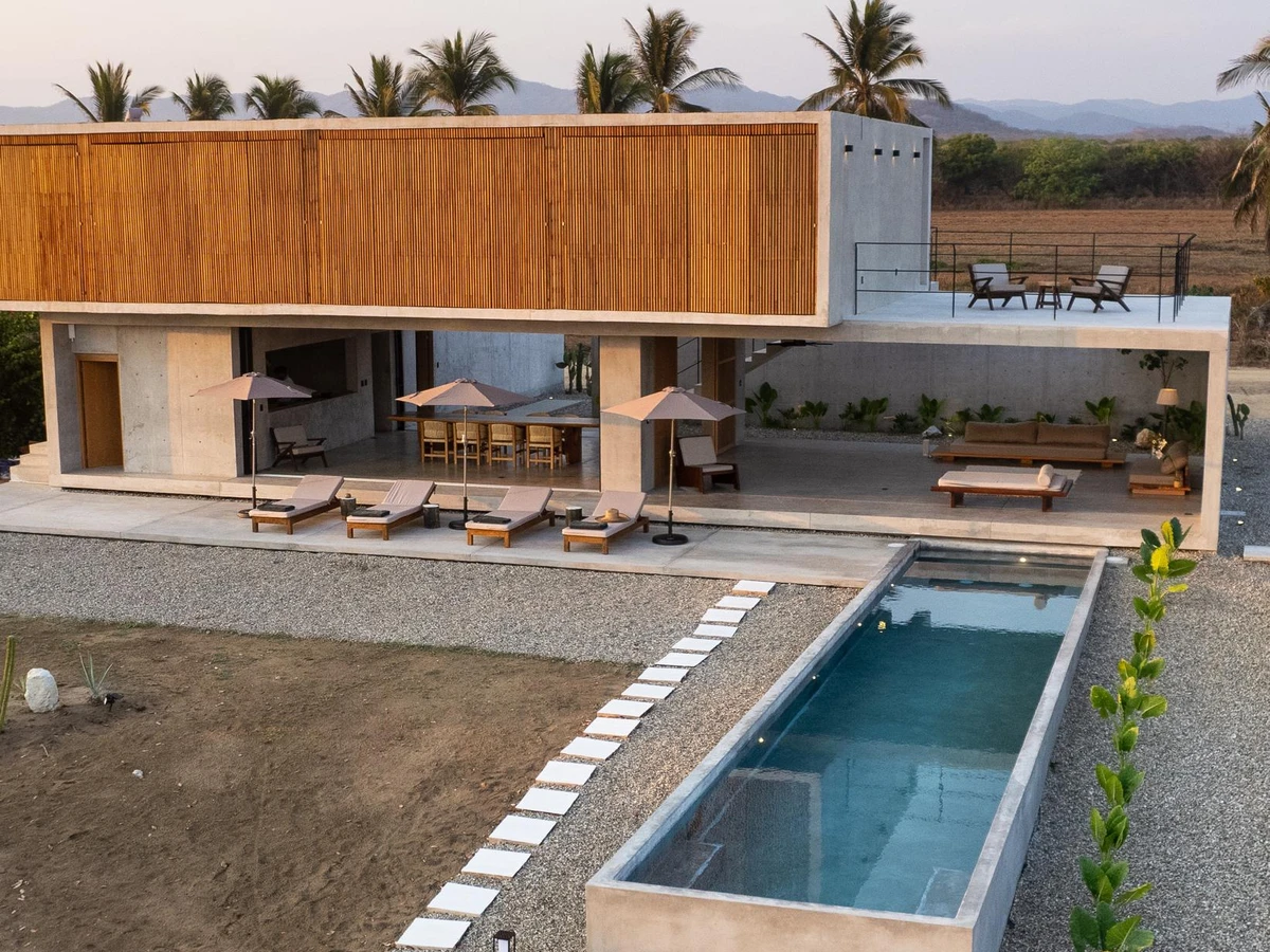 Understated luxury beachfront villa